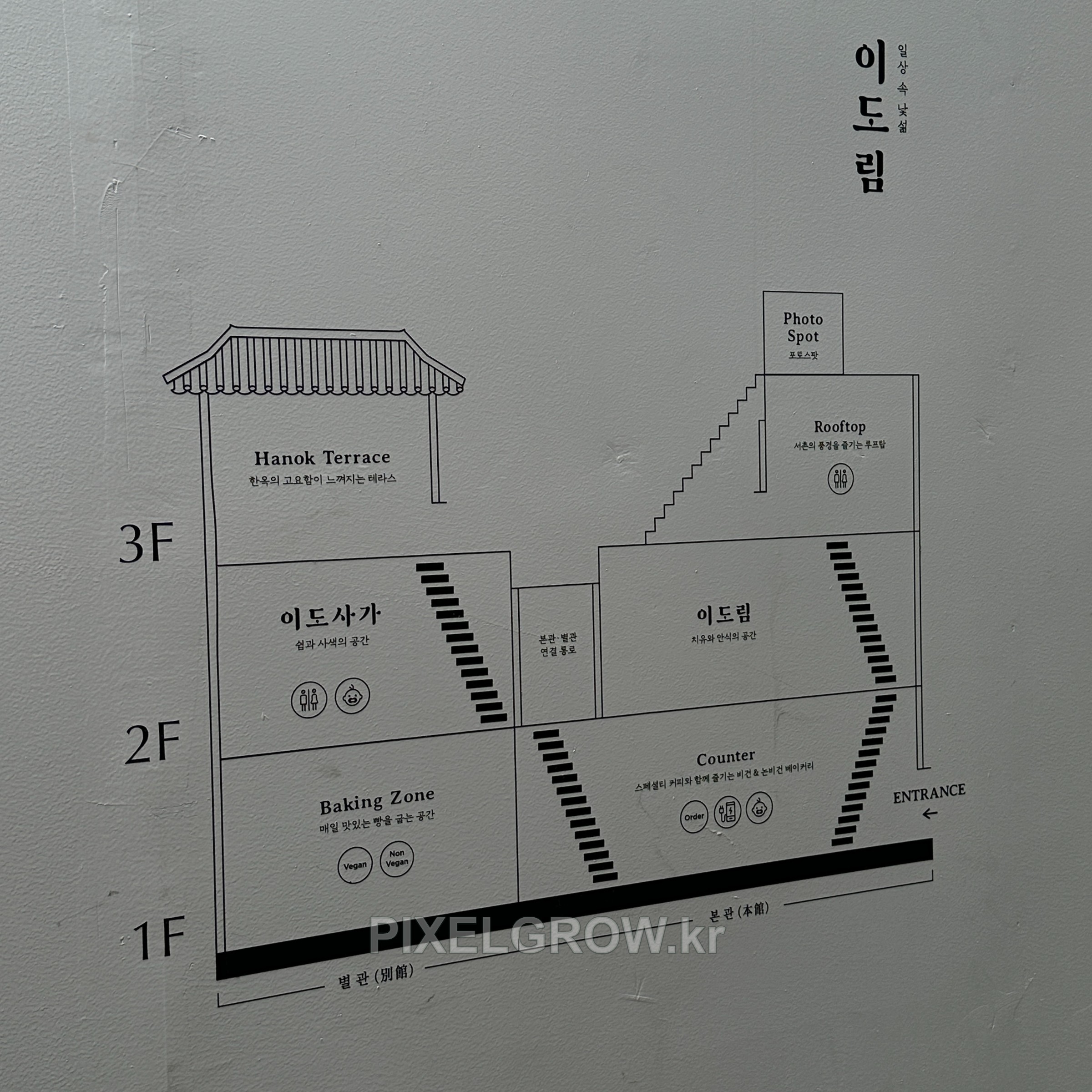 #카페간판/시트_이도림카페 시공 사진 9